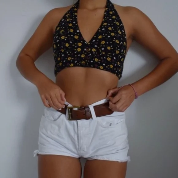 Urban Outfitters Floral Crop Top - Picture 2 of 6